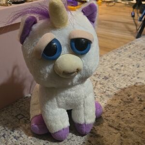 Plush Unicorn Toy Fiesty Pets Funny Stuffed Animal
